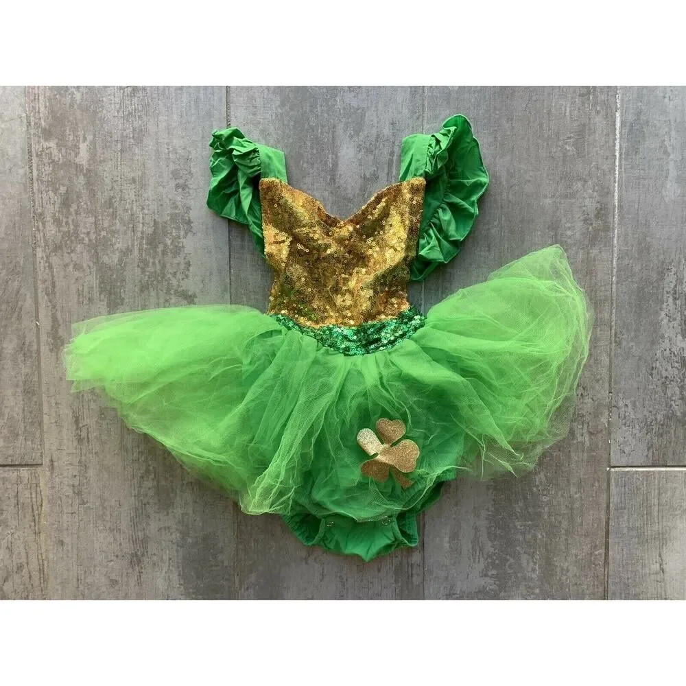 Los Angeles Boutique Baby Toddler St. Patrick's Day St. Paddy's Outfit 18-24 M